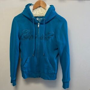 Guess Lined Hoodie-Size Youth Medium